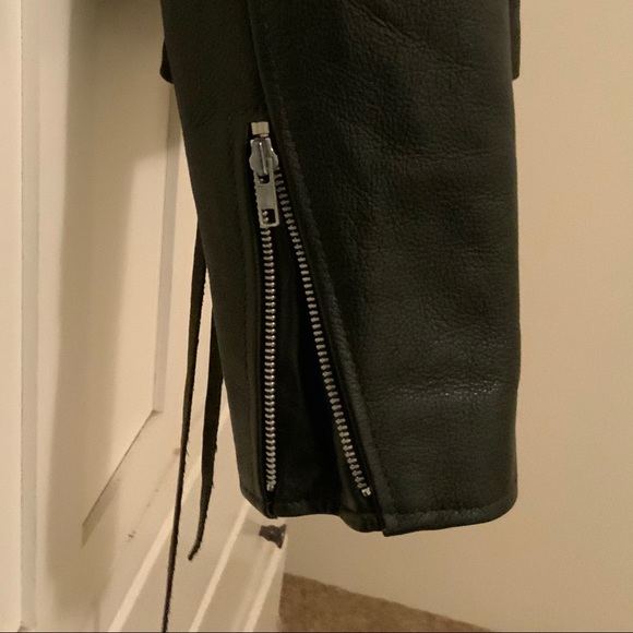 Sz8 🏍 Custom Leather Jacket - Picture 3 of 5